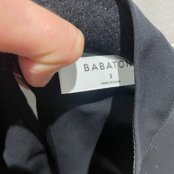 Babaton puff sleeve silk blouse - Picture 2 of 2